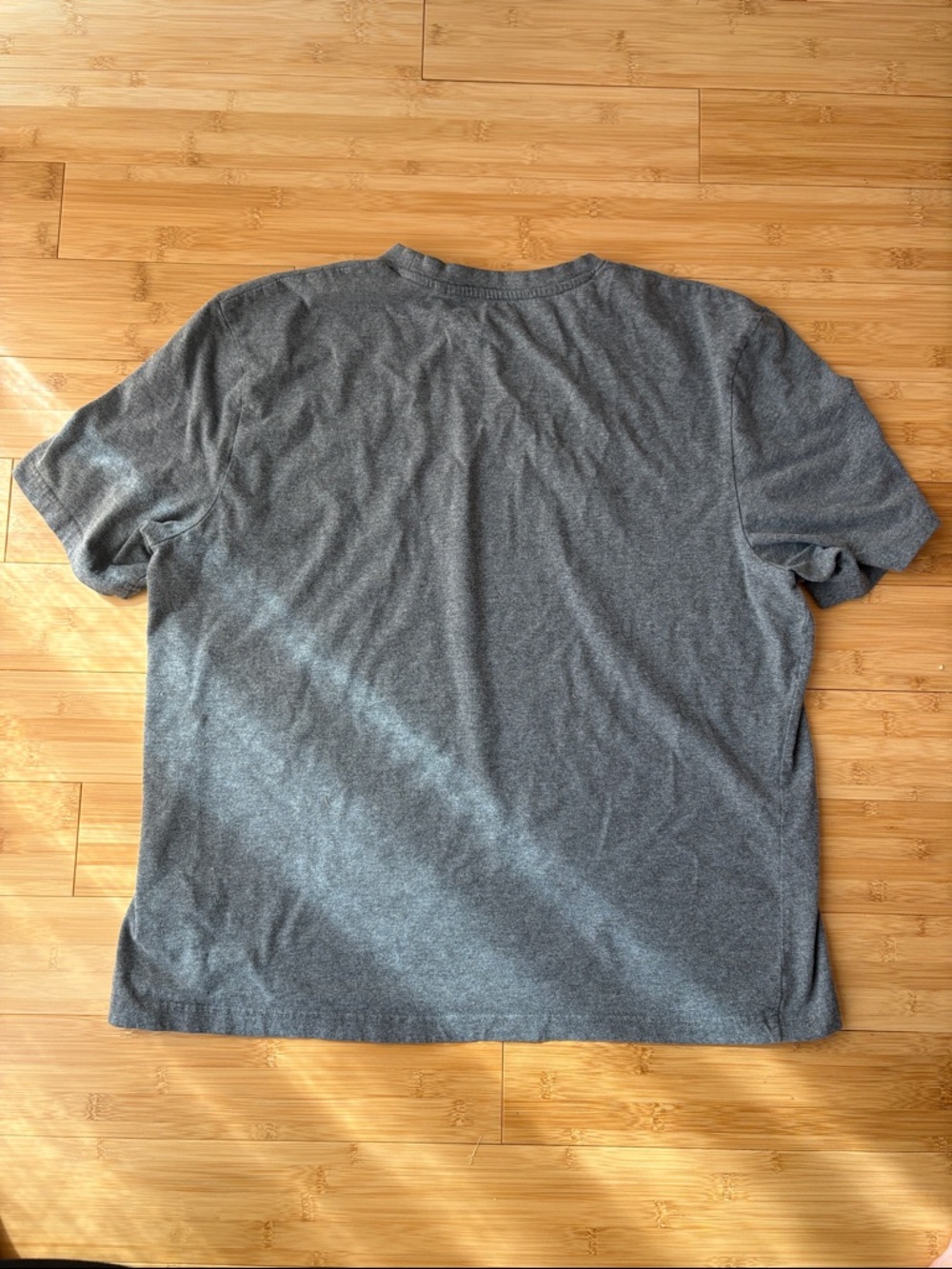 Grey CAT Tee - Soft Gray CAT Logo Shirt - Picture 4 of 4